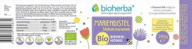 Bioherba Mariendistel Bio-Bienenhonig