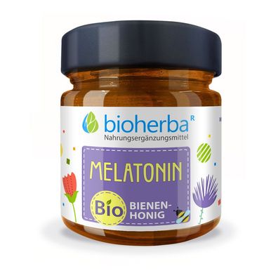 Bioherba Melatonin (Süsse Träume) Bio-Bienenhonig
