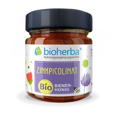 Bioherba Zinkpicolinat Bio-Bienenhonig