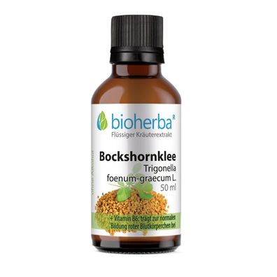 Bioherba Bockshornklee Tropfen Tinktur