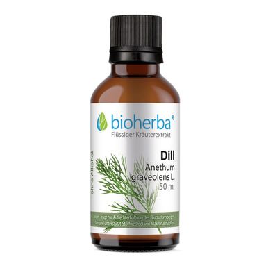 Bioherba Dill Anethum graveolens L. Tropfen Tinktur