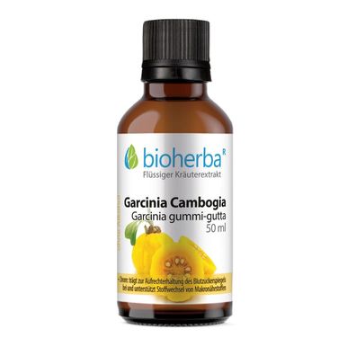 Bioherba Garcinia Cambogia Tropfen Tinktur