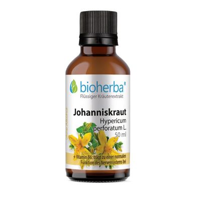 Bioherba Johanniskraut Tropfen Tinktur