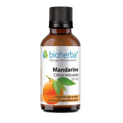 Bioherba Mandarine Citrus reticulata Tropfen Tinktur