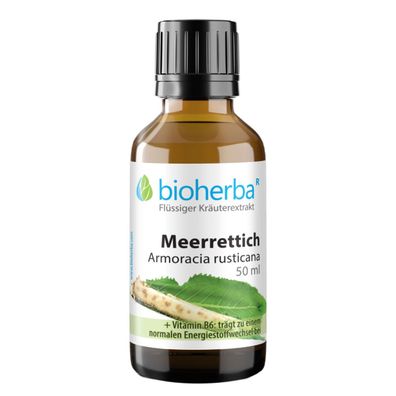 Bioherba Meerrettich Armoracia rusticana Tropfen Tinktur