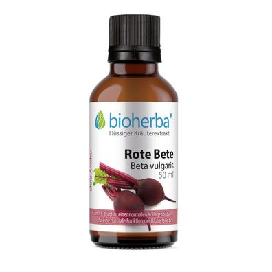 Bioherba Rote Bete Beta vulgaris Tropfen Tinktur