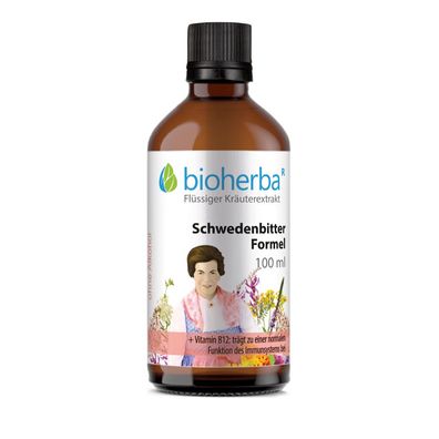 Bioherba Schwedenbitter Formel Tropfen Tinktur