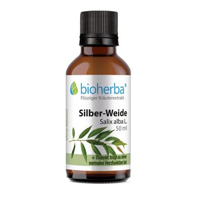 Bioherba Silber-Weide Salix alba L. Tropfen Tinktur