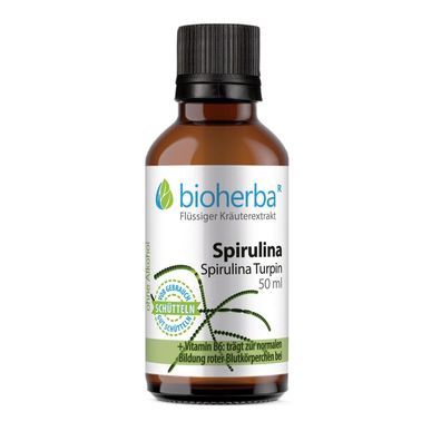 Bioherba Spirulina Turpin Tropfen Tinktur