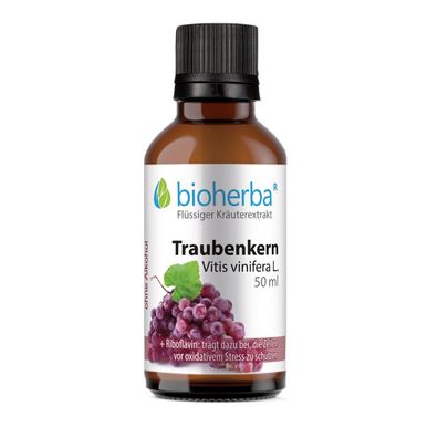 Bioherba Traubenkern Vitis vinifera L. Tropfen Tinktur