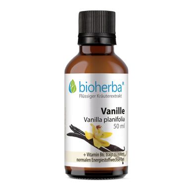 Bioherba Vanille Vanilla planifolia Tropfen Tinktur