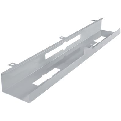 Kabelkanal Metall Untertisch 80x7x13cm Pulverbeschichtet