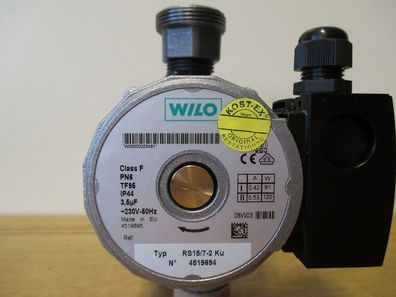 Wilo Solar Pumpe RS 25/7 1x230 V Heizungspumpe Zwei Stufig 1 1/2 Zoll P14/744