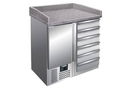 Saro Pizzatisch Mit Schubladen Modell Pz 4001, Maße B 955 X T 700 X H 1020