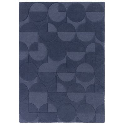 Wollteppich Geometrisches-Design, naturfarben DEBEN NOAH