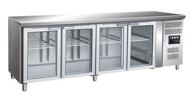 Saro Kühltisch Mit Glastür Modell Gn 4100 Tng