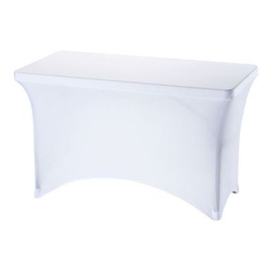 Stalgast Stretchhusse für Buffettische Von Ca. 1220X610X740 mm (Bxtxh mm, Weiß