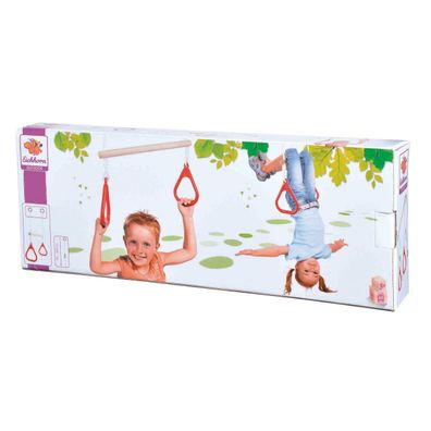 Eichhorn Turnset 2in1 Schaukel Trapez Garten Kinder Verstellbar