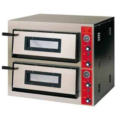 Stalgast Ggf Pizzaofen Mit Zwei Kammern, 8,4 Kw, 900 X 735 X 750 mm
