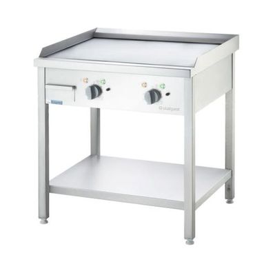 Stalgast Elektro-Griddleplatte Als Standgerät - Glatt, Unterbau Offen, 800 X 700