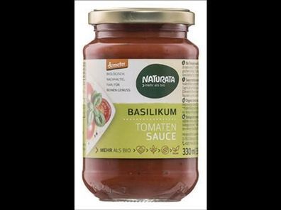 Naturata 6x Basilikum Tomatensauce 330ml