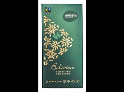 Naturata Bolivien Feinbitter 95% 80g