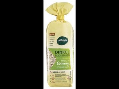Naturata 3x Buchstaben, Dinkel hell 250g