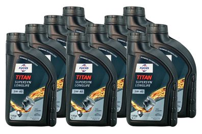 Fuchs Titan Supersyn Longlife 5W-40 10x1 Liter