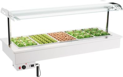 Combisteel Einbau-Bain-Marie mit GN51 aus Edelstahl