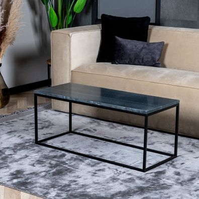 Bronx71 Couchtisch Marmor Roxy 94 x 38 cm schwarz