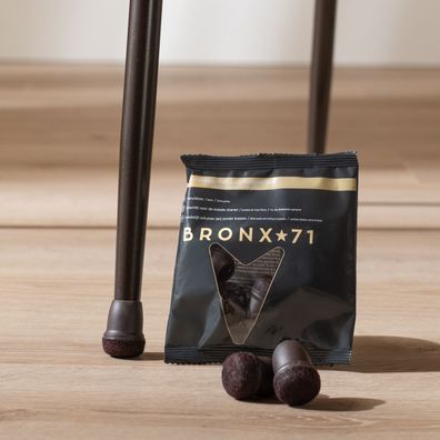 Bronx71 Filzgleiter 4er Set braun Ø14-19 mm