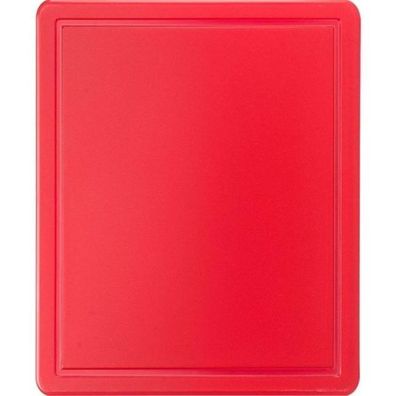 Stalgast Schneidebrett, Haccp, Rot, Gn12, Stärke 12 mm