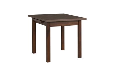BETTSO Quadratischer kleiner Klapptisch MAX VII Nussbaum