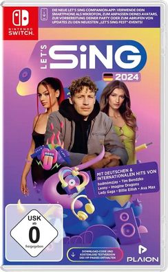 Let´s Sing 2024 mit deutschen und internationalen Hits Switch