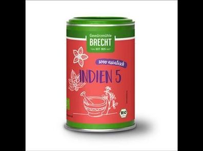 Gewürzmühle Brecht 6x Indien 5 70g