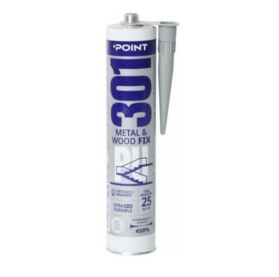 Tegra POINT 301 PU METAL & WOOD FIX Polyurethan-Klebstoff 300 ml
