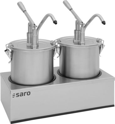 Saro Saucenspender Modell Pd-002, Inhalt 2X 4,5 Liter