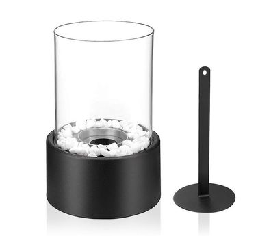 Tischfeuer Vesuv, Tischkamin Bioethanol für Indoor und Outdoor