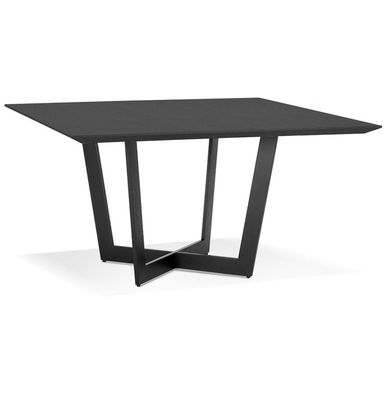 Esstisch Quadratisch Holz Metallgestell Designer ZERANI