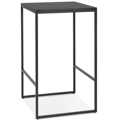 Stehtisch Industrial Design mit Holzplatte und Metallgestell NOLIRO
