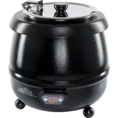 Stalgast Elektrischer Suppentopf – 10 Liter, mit Digital-Display