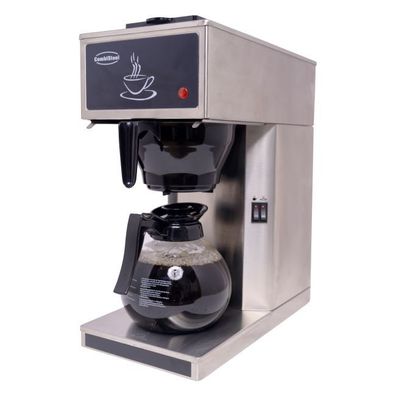 Combisteel Kaffeemaschine mit 1 Glaskanne 1,8 Liter und 1,8Liter5min