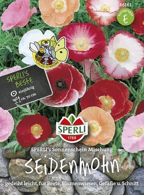 Mohn Sonnenschein Mischung (Seidenmohn)