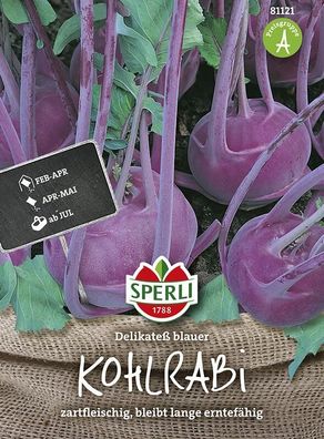 Sperli Kohlrabi Delikateß blauer, zart & aromatisch