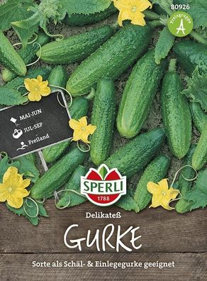 Sperli Einlegegurke Landgurken Delikateß, knackig & aromatisch