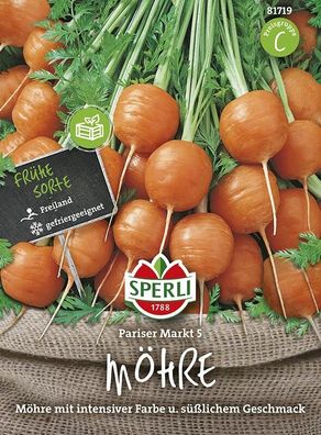 Sperli Möhren Pariser Markt 5, knackig & süß im Geschmack