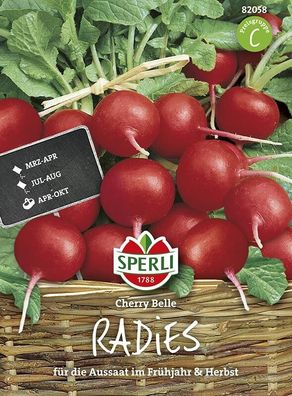 Sperli Radieschen Cherry Belle, mild-würziger Geschmack