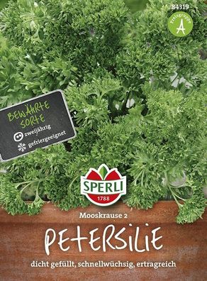 Sperli Petersilie Mooskrause 2, kräftiges Aroma & pflegeleicht