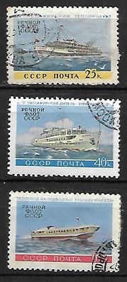 Sowjetunion gestempelt Michel-Nummer 2395-2397