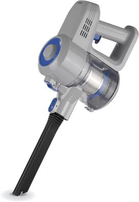 CLEANmaxx Akku Hand- & Bodenstaubsauger Zyklon 22,2V beutellos hellgrau/blau